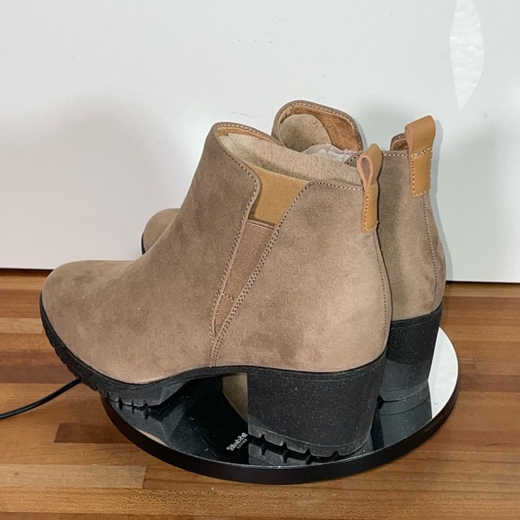 Dr. Scholl's London Block Heel Bootie brown 7M - Picture 11 of 11